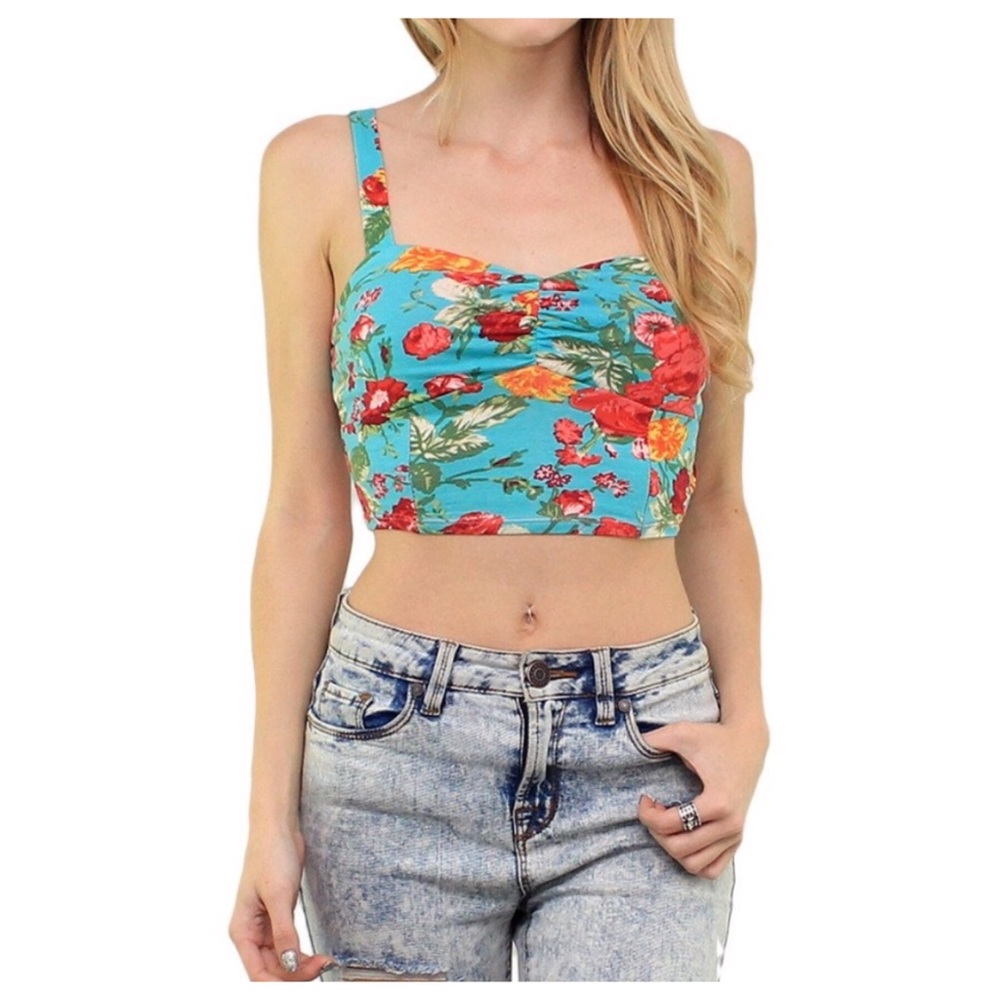 Floral Crop Top